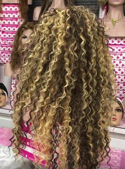 Peluca Michelle Color castao mechado Star.10 Colageno