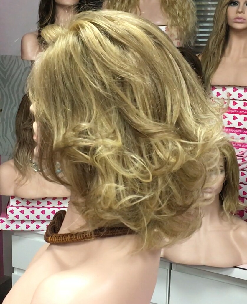 Peluca natural Wendy  8R16 TOP TUL transparente