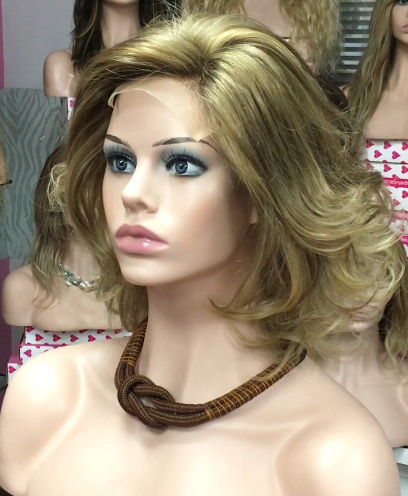 Peluca natural Wendy  8R16 TOP TUL transparente