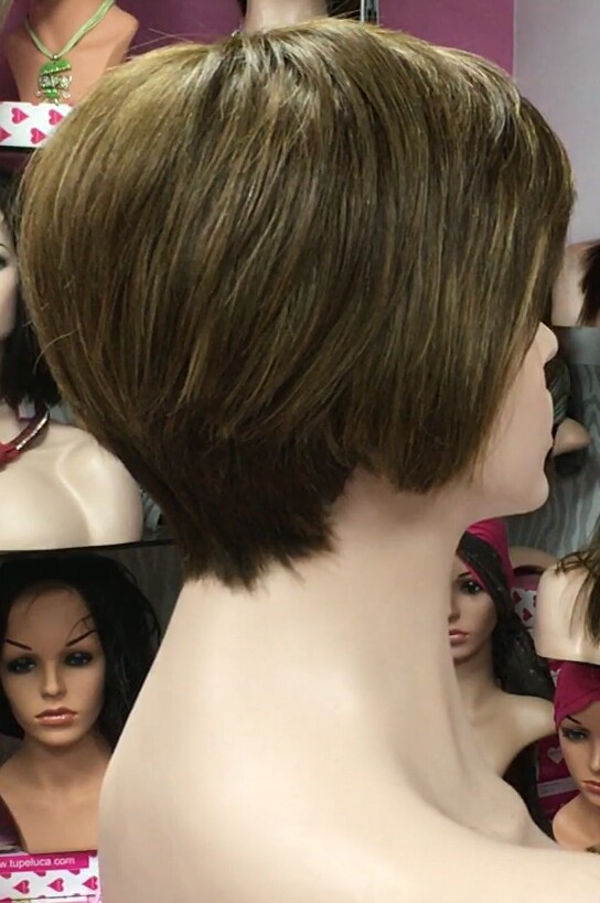 Peluca cabello natural BECK 5h27h5 confeccionada a maquina