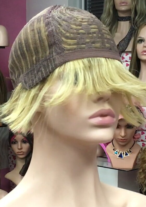 Peluca cabello natural BECK color 613h8h613 confeccin a maquina