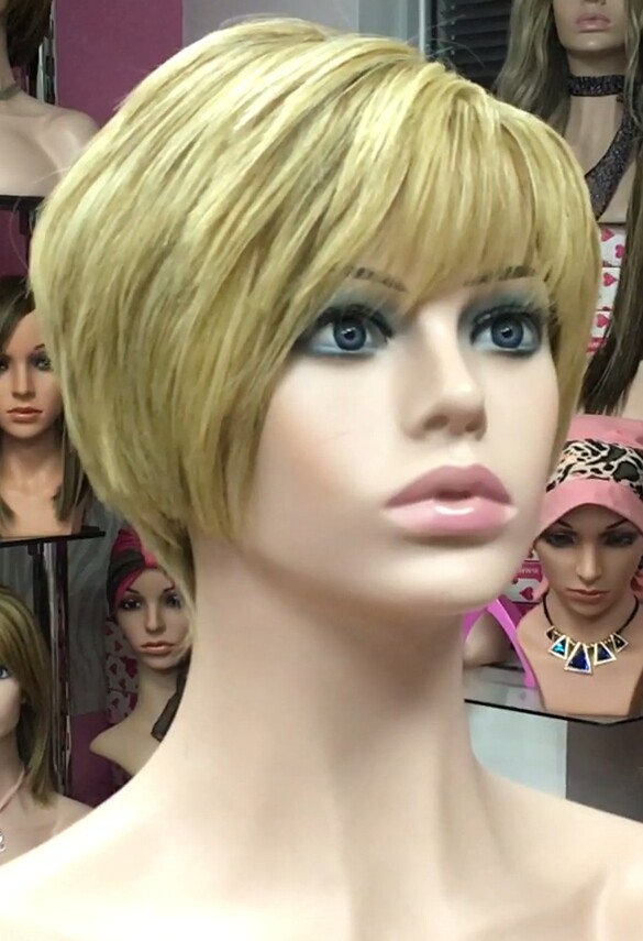 Peluca cabello natural BECK color 613h8h613 confeccin a maquina