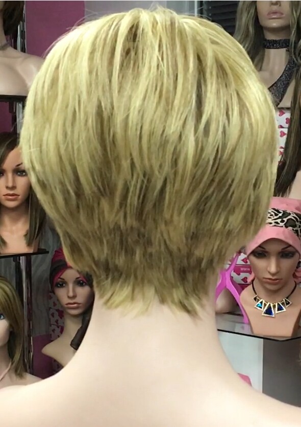 Peluca cabello natural BECK color 613h8h613 confeccin a maquina