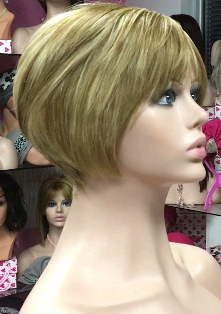 Peluca cabello natural BECK color 8H613 RAYA TUL transparente efecto piel