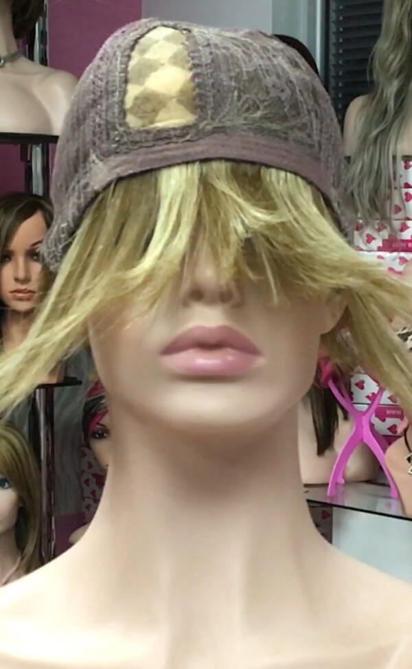 Peluca cabello natural BECK color 8H613 RAYA TUL transparente efecto piel