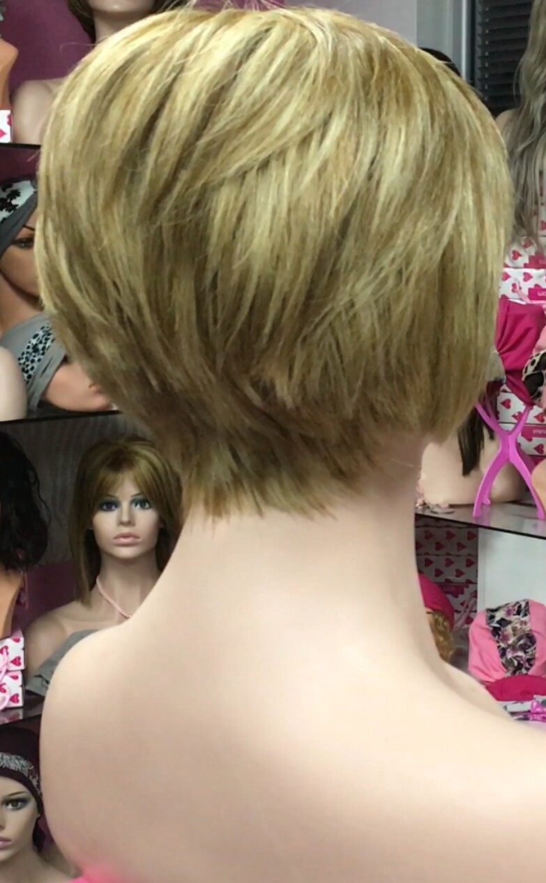 Peluca cabello natural BECK color 8H613 RAYA TUL transparente efecto piel