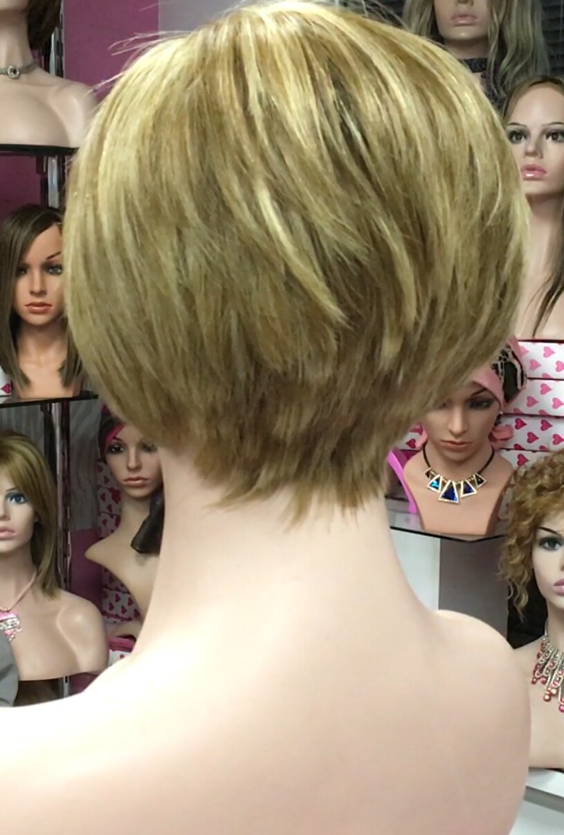 Peluca cabello natural BECK color 8H613 RAYA TUL transparente efecto piel
