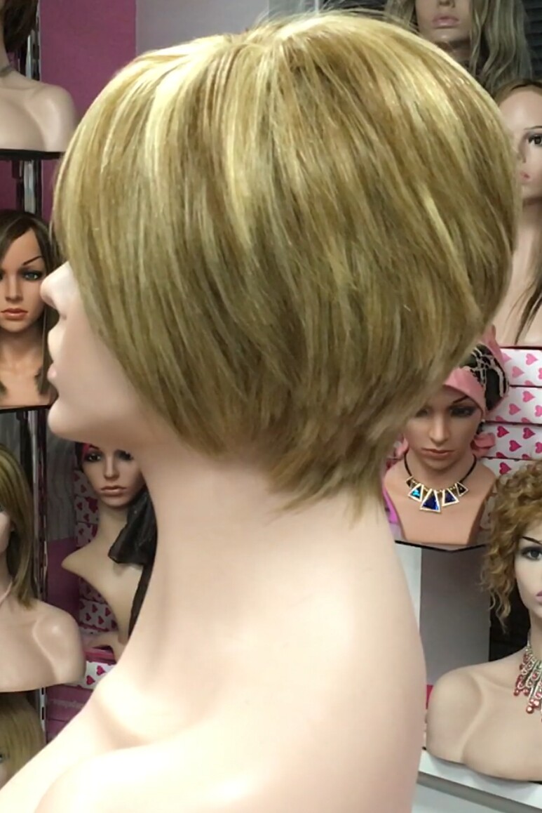 Peluca cabello natural BECK color 8H613 RAYA TUL transparente efecto piel
