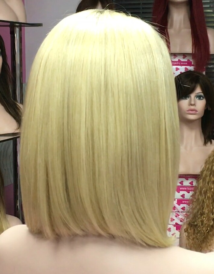 Peluca cabello natural Melany color 8 raiz 613 tinte Top TULL
