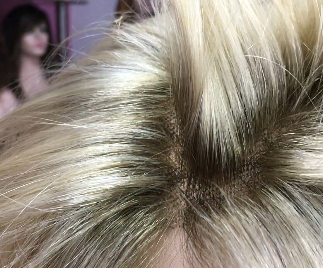 Peluca cabello natural Melany color 8 raiz 613 tinte Top TULL