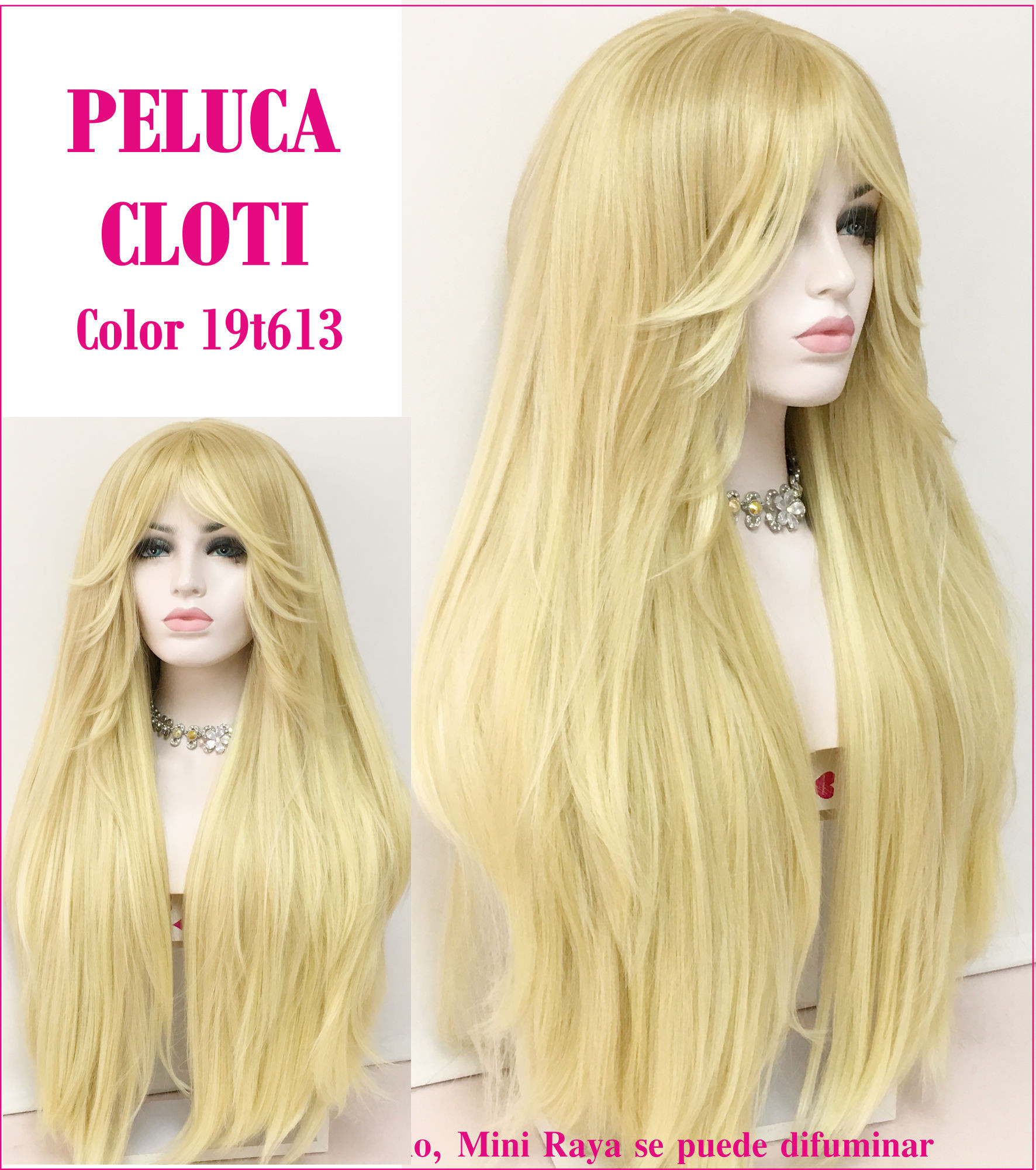 Peluca Cloti color 19t613 Star.10 Colageno