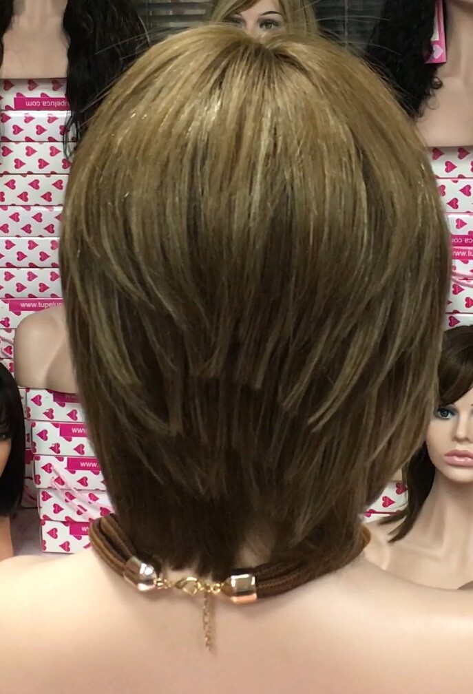 Peluca natural COVADONGA color 5h8h613h5 conf.Maquina