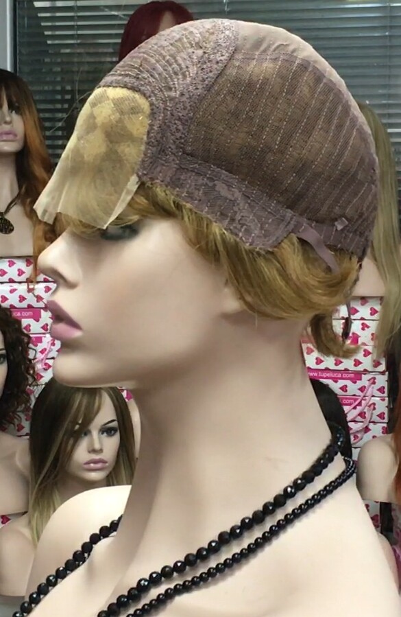 Peluca natural Dona 10h27 TOP TUL transparente