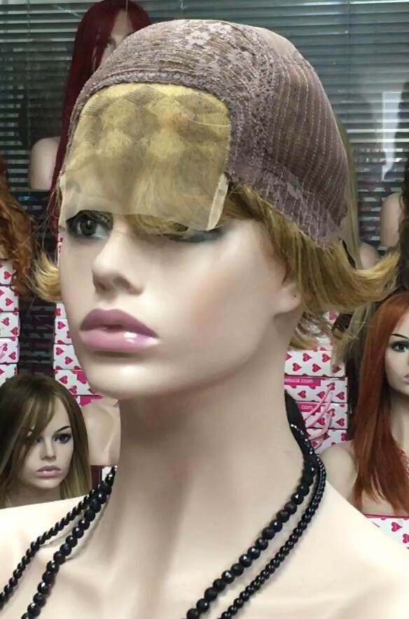 Peluca natural Dona 10h27 TOP TUL transparente
