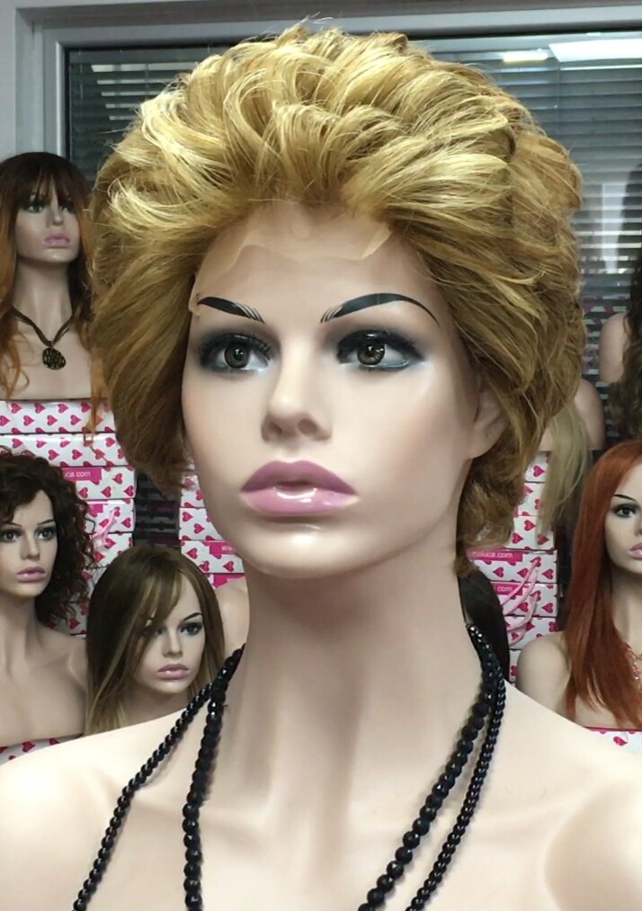 Peluca natural Dona 10h27 TOP TUL transparente
