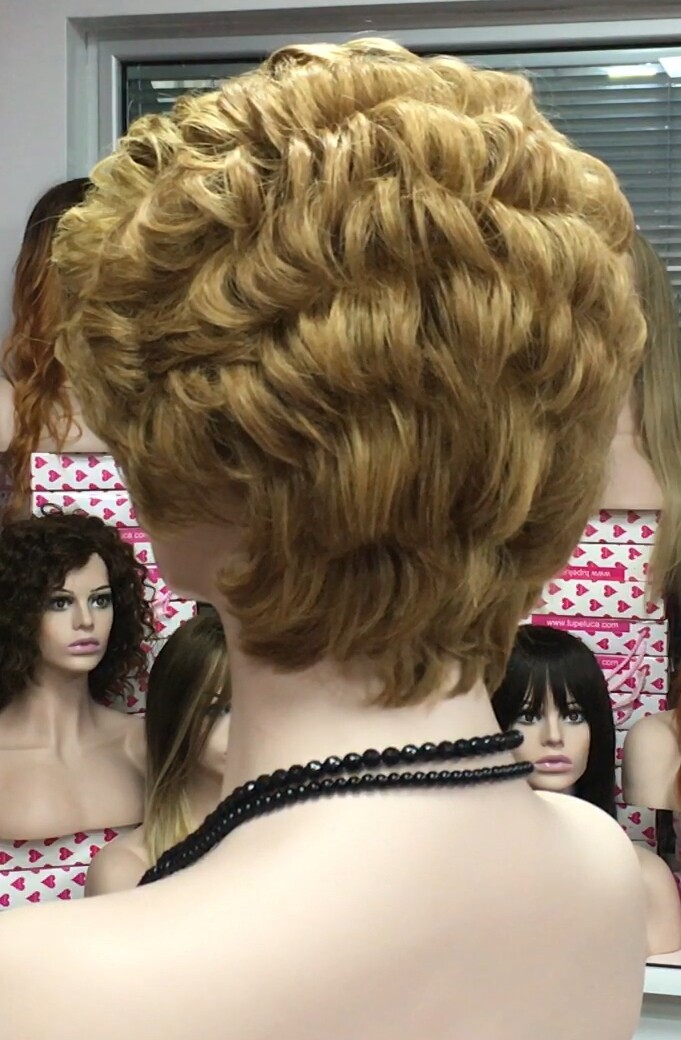 Peluca natural Dona 10h27 TOP TUL transparente