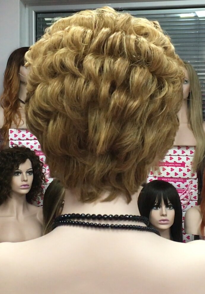 Peluca natural Dona 10h27 TOP TUL transparente