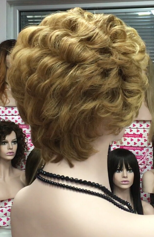 Peluca natural Dona 10h27 TOP TUL transparente
