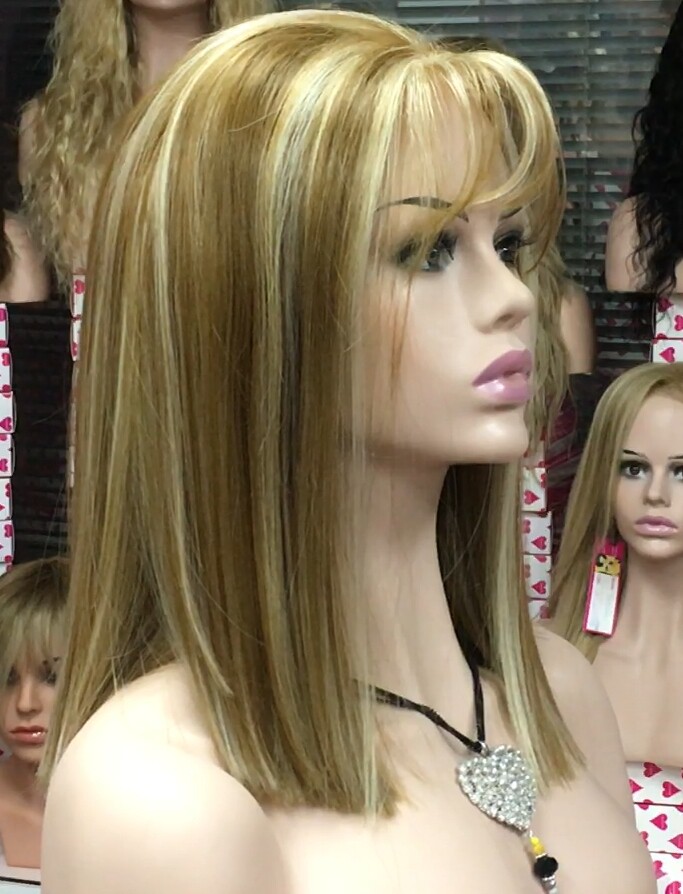 Peluca ELISENDA Color 27h14hlg26 LACE FRONT  Star.10 Colageno