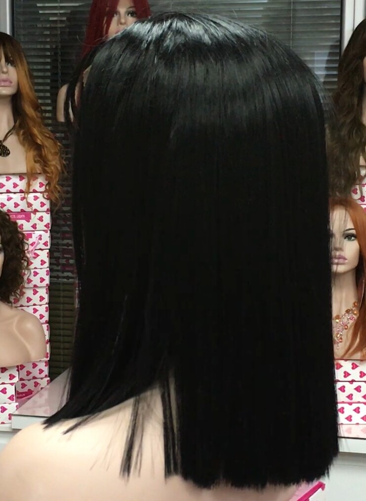 Peluca ELISENDA Color 1 LACE FRONT  Star.10 Colageno