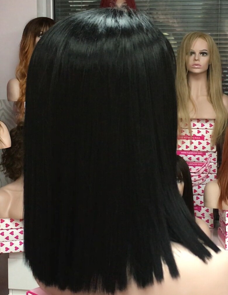 Peluca ELISENDA Color 1 LACE FRONT  Star.10 Colageno