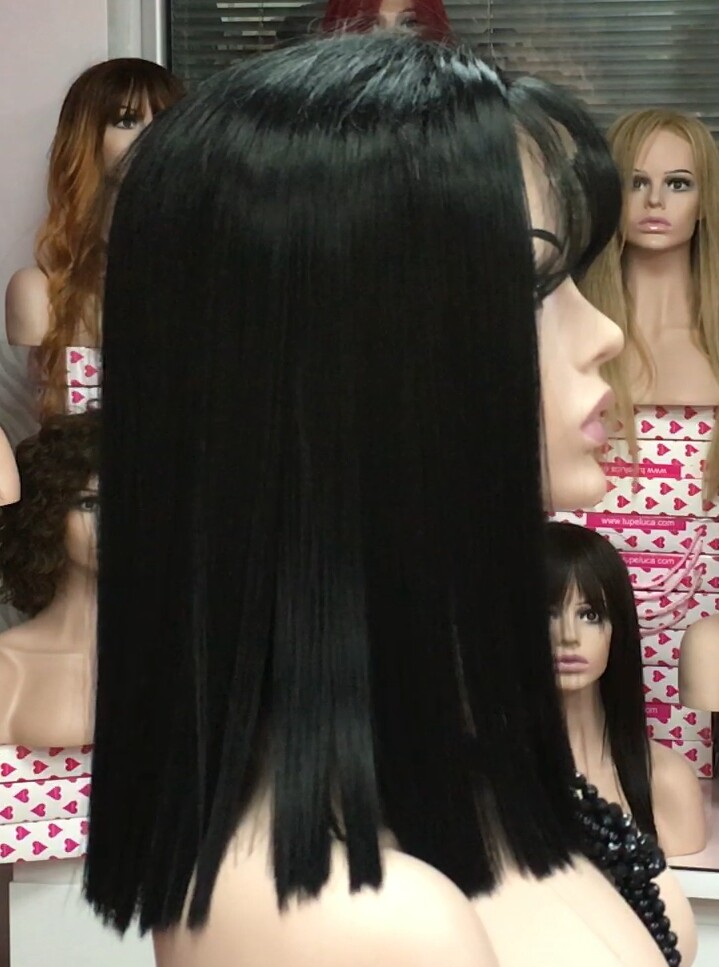 Peluca ELISENDA Color 1 LACE FRONT  Star.10 Colageno