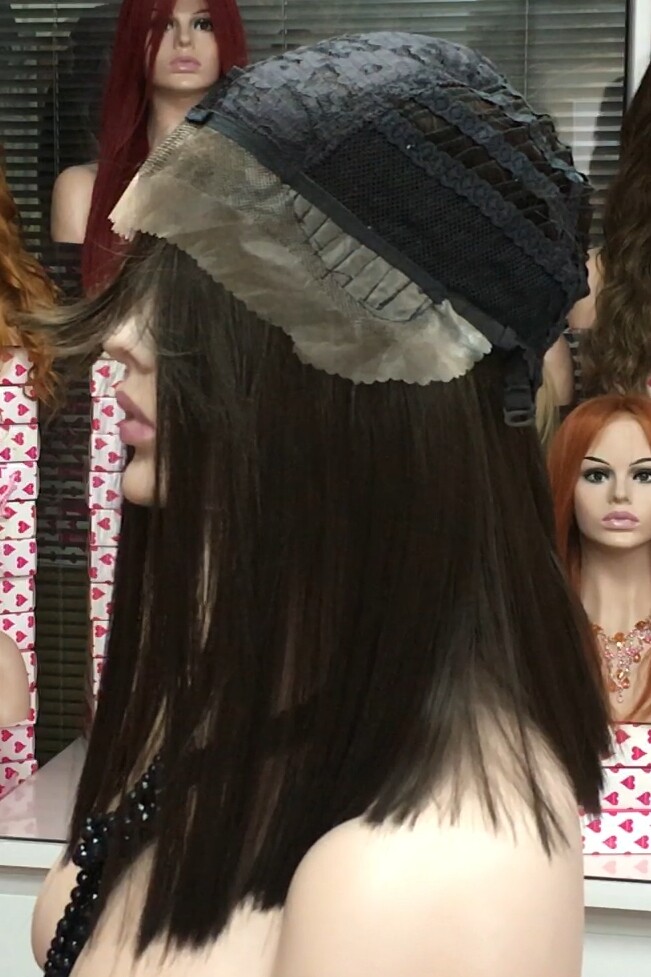 Peluca ELISENDA Color 6 LACE FRONT  Star.10 Colageno