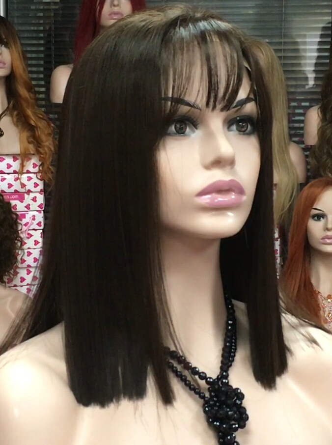 Peluca ELISENDA Color 6 LACE FRONT  Star.10 Colageno