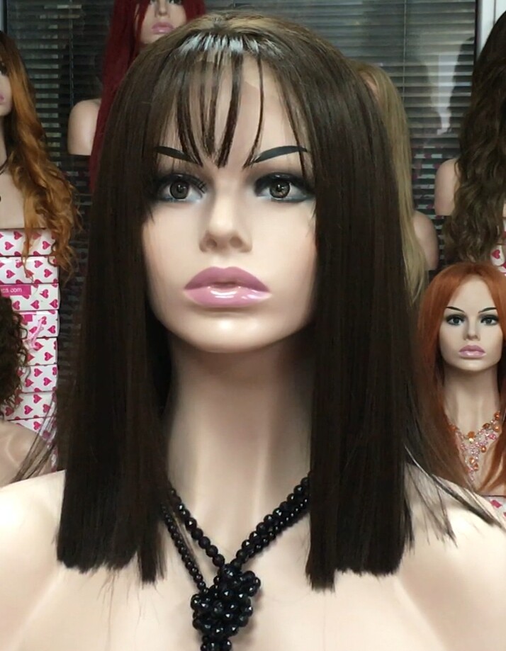 Peluca ELISENDA Color 6 LACE FRONT  Star.10 Colageno