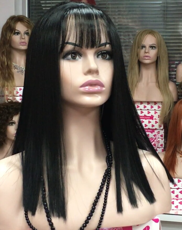 Peluca lace front LISI color 1 Star10.Colageno