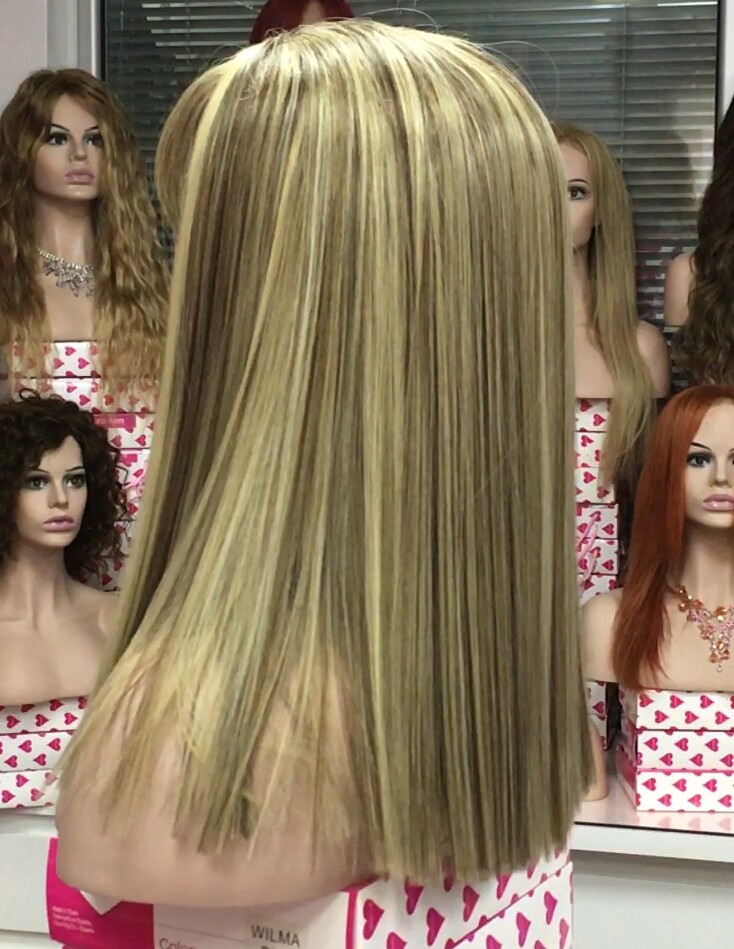 Peluca lace front LISI color 24h9h613 Star10.Colageno