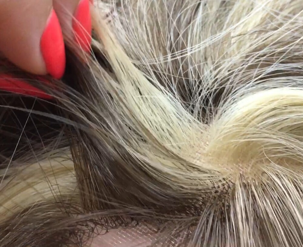 Peluca lace front LISI color 24h9h613 Star10.Colageno