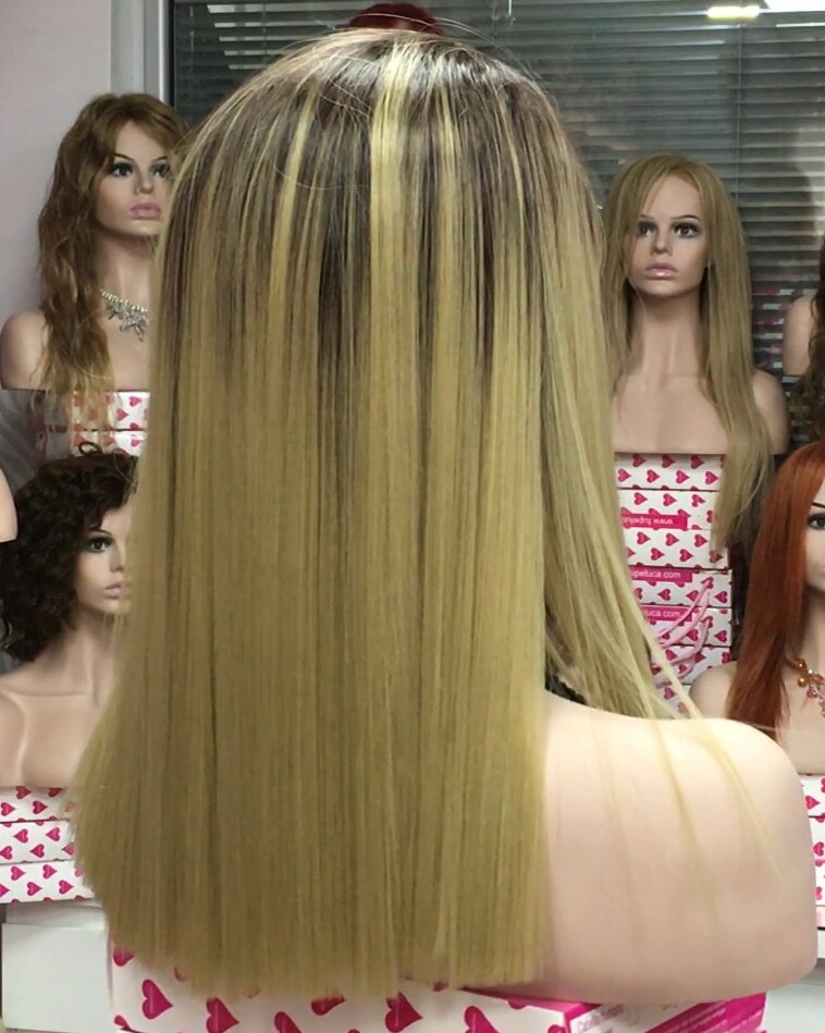 Peluca lace front LISI color 24tt6 Star10.Colageno