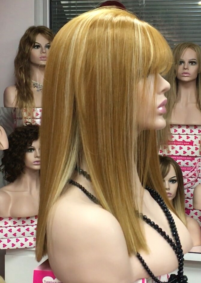 Peluca lace front LISI color 26h1025 Star10.Colageno