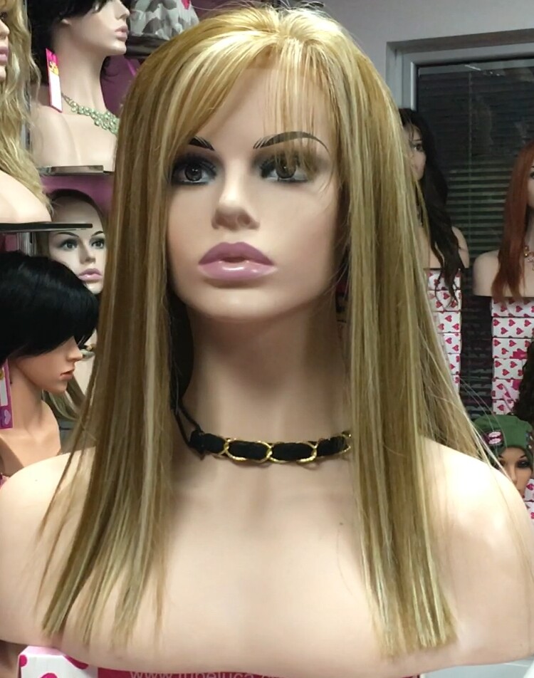 Peluca lace front LISI color 12H613/24B Star10.Colageno