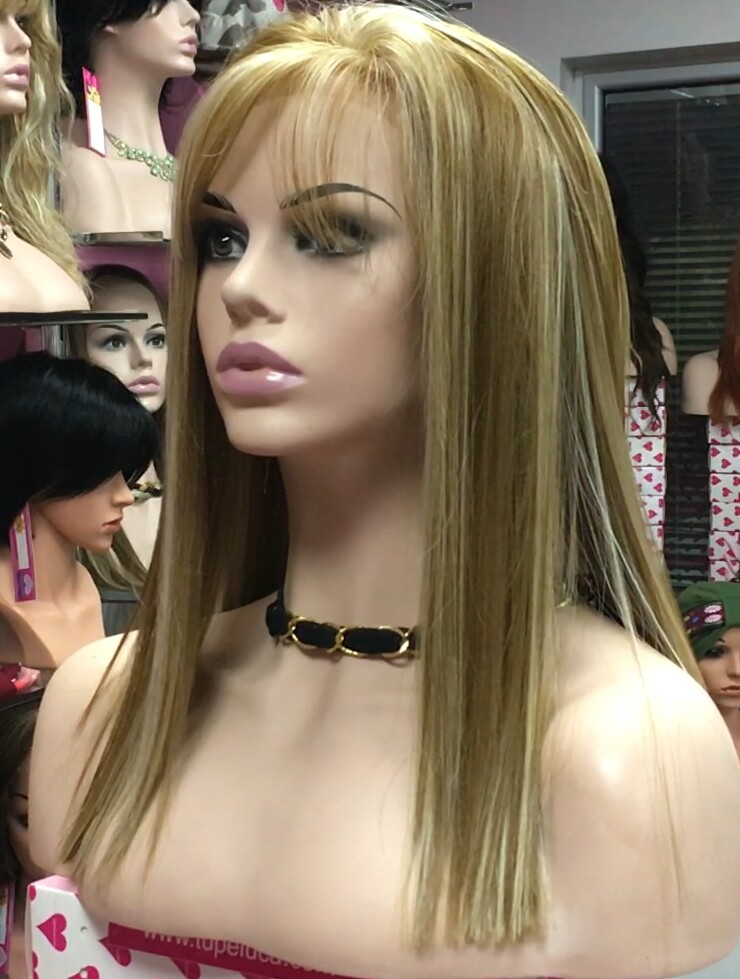 Peluca lace front LISI color 12H613/24B Star10.Colageno