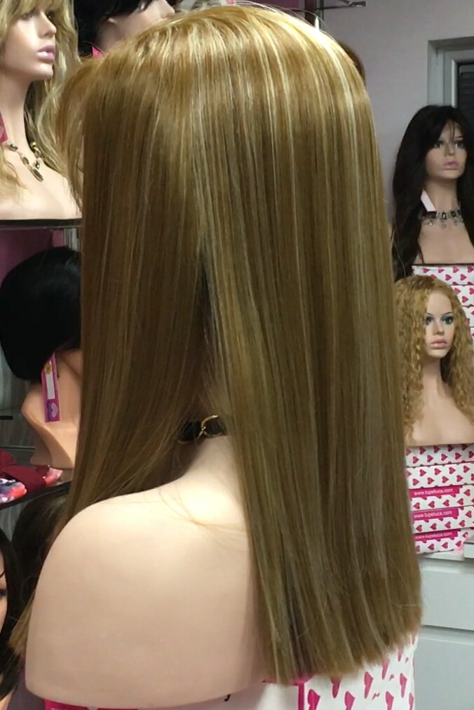Peluca lace front LISI color 12CH88 Star10.Colageno