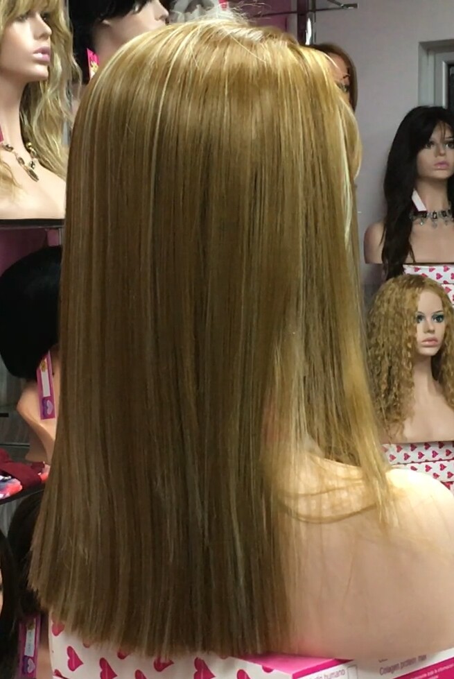 Peluca lace front LISI color 12CH88 Star10.Colageno