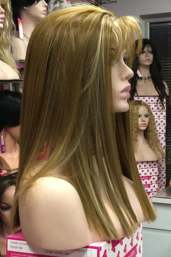 Peluca lace front LISI color 12CH88 Star10.Colageno