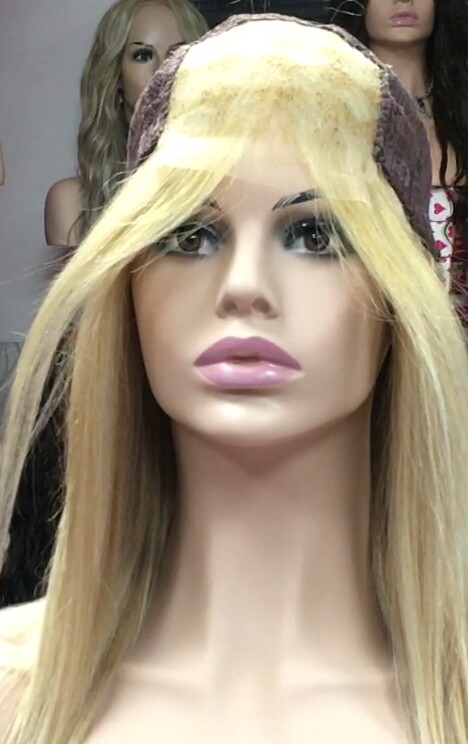 Peluca natural CLARA  Top Tul 18H613 PLATA