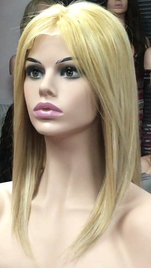 Peluca natural CLARA  Top Tul 18H613 PLATA