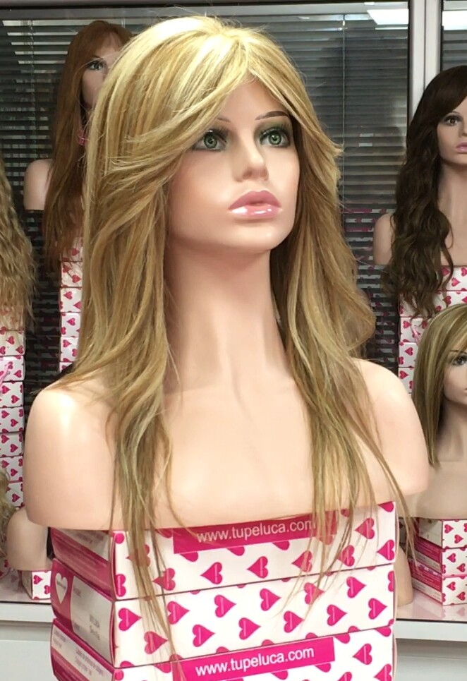 Peluca cabello natural Gladys RAYA DE TUL color 8H613