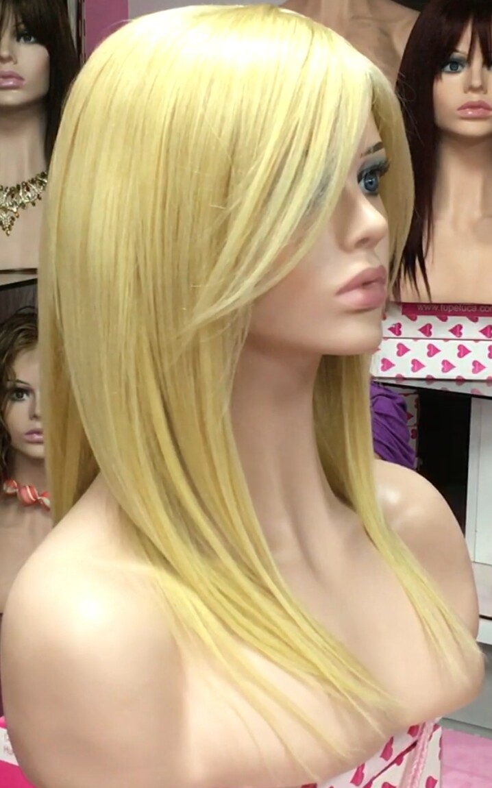 Peluca natural CLARIS color 613 confecc. Maquina