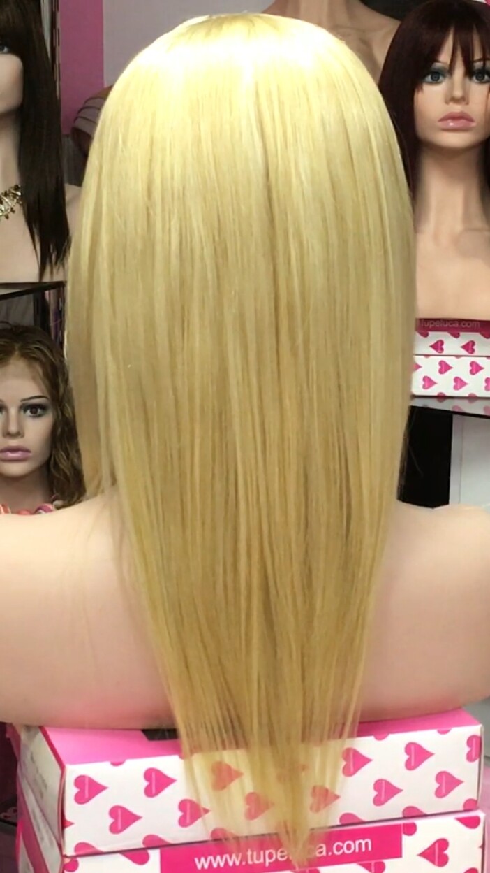 Peluca natural CLARIS color 613 confecc. Maquina
