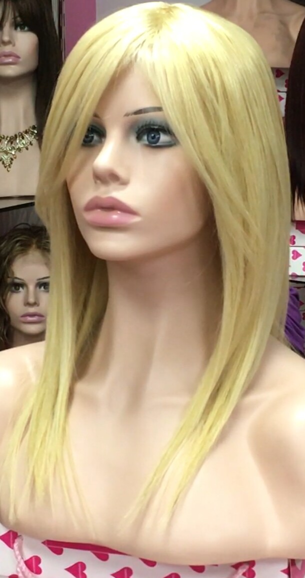 Peluca natural CLARIS color 613 confecc. Maquina