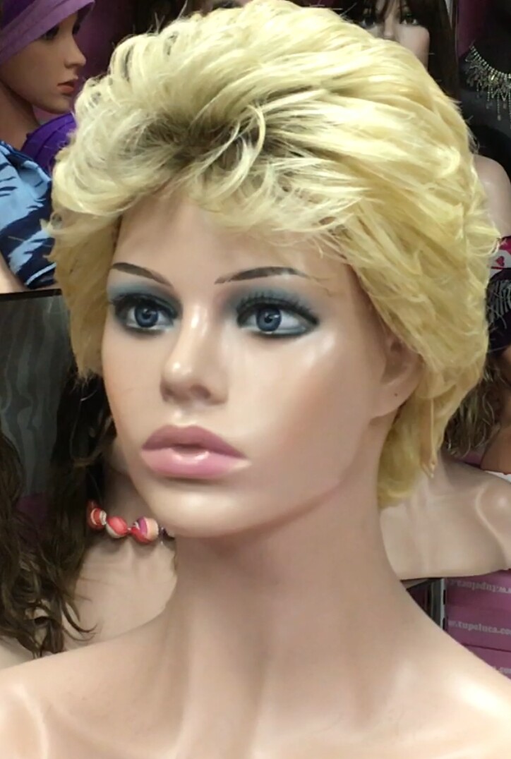 Peluca natural DONA color 6R613 TOP INYECCION