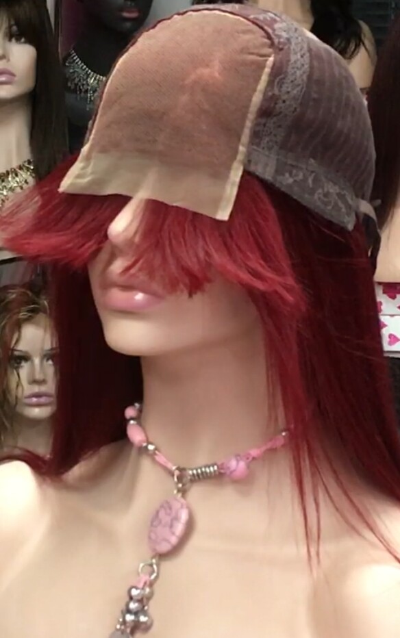Peluca natural NATASHA color 39 TOP de TUL transparente efecto piel
