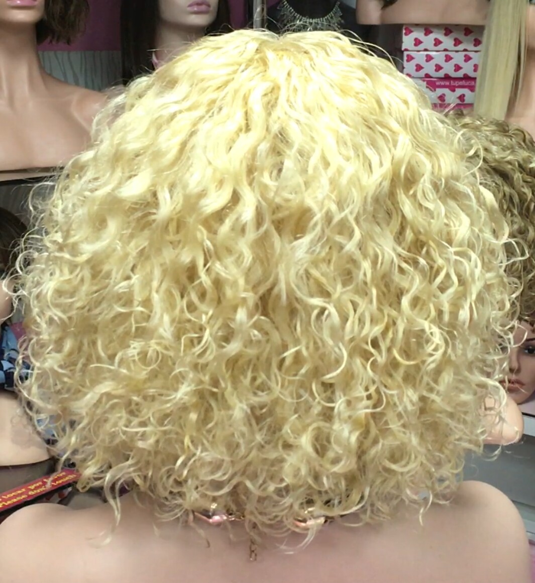 Peluca rizada PELO natural NINONA color 613 RAYA TUL