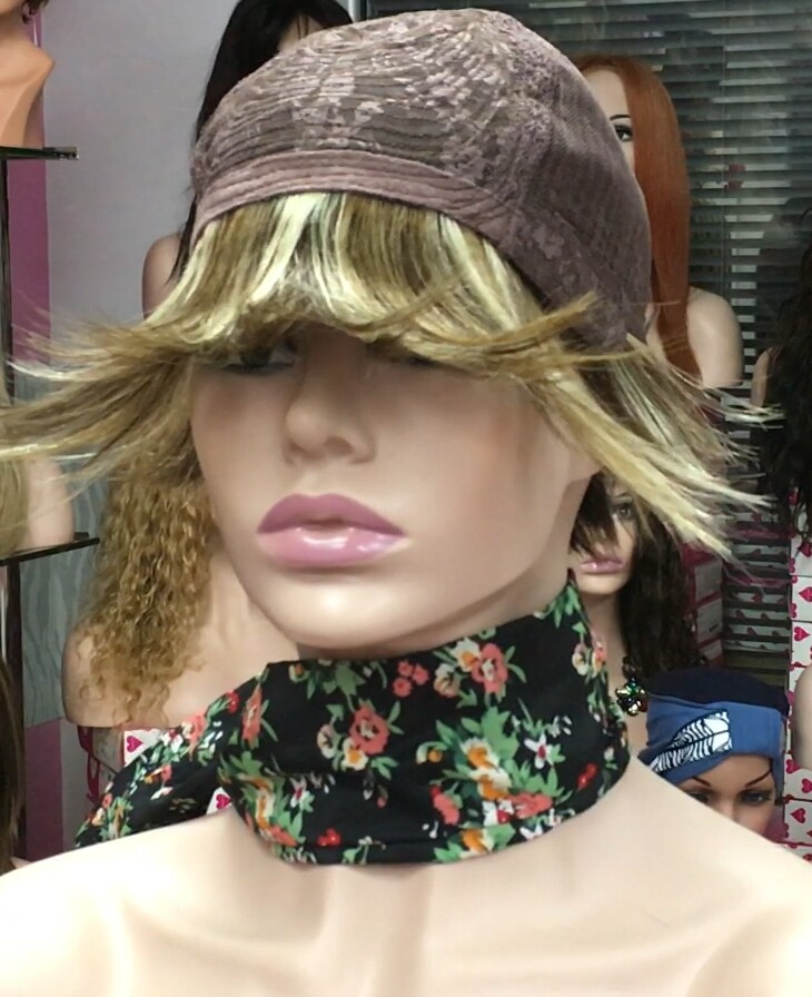 Peluca cabello natural BECK color 5h8h613h5 .confeccionada a maquina