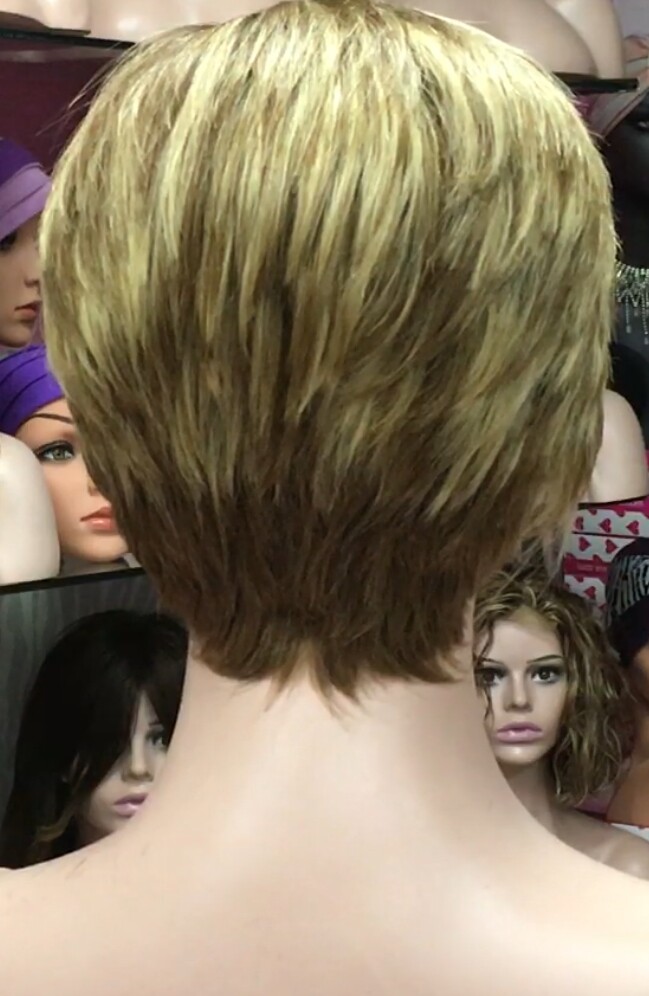 Peluca natural CATA color 6H613 RAYA DE TUL